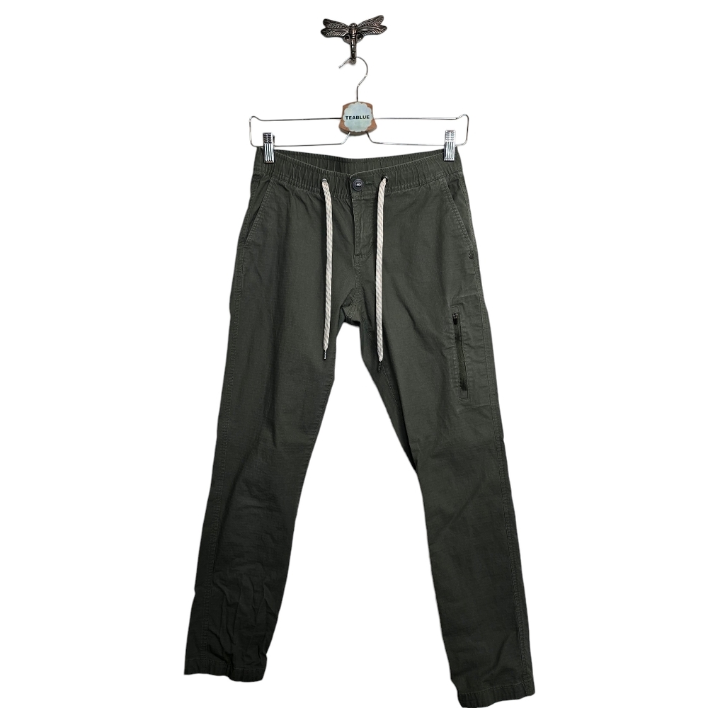 Vuori Women's Ripstop DuraTerra Pants In Olive Army Green XS - Picture 2 of 12